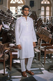 Men's Embroidered Kurta-SMK717125