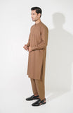 Awami Suit In Premium Twill