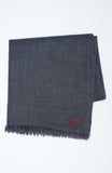 Grey Fine Wool Shawl