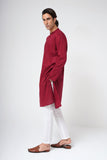 Embroided Round Neck Kurta