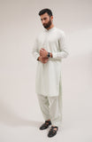 Men's Kurta Shalwar Suit-Regular Fit-SMS709125