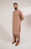 Men's Kurta Shalwar Suit-Regular Fit-SMS715125