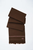 Dark Brown Fine Wool Shawl