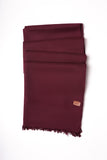 Maroon Fine Wool Shawl