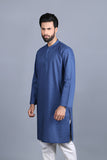 Self Jacquard Kurta